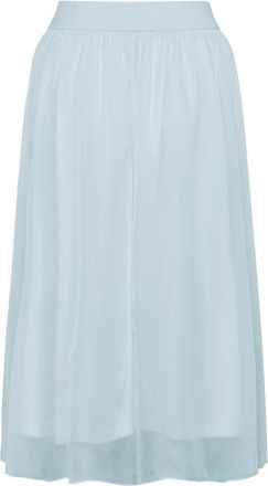 Saint Tropez Coral SZ Maxi Rok - Dames - Midirokken - Blauw - S - Rokken