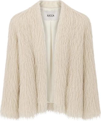 Jucca Nepbont & Shearling Jassen - Dames - Jassen - Beige - S - Nepbont - Jassen