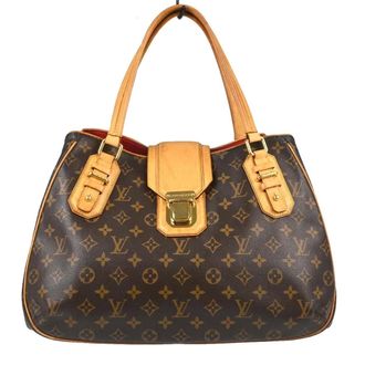 Louis Vuitton Griet Monogram Brown Canvas Handbag (Pre-Owned)