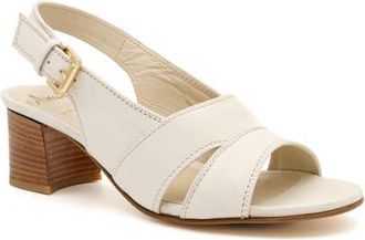 Amalfi By Rangoni Efrem Slingback Sandal - Multiple Widths Available in Mozzarella Long Beach at Nordstrom, Size 5.5