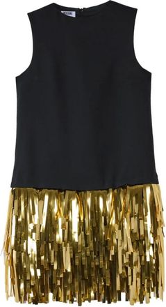 Moschino Kleedjes, Dames, Zwart, M, Polyester, Abito Holidays