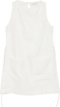 Faithfull The Brand Elena Mini - Dames - Korte kleedjes - Wit - S - Kleedjes