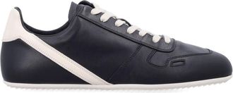 Rick Owens BlackWhite Lace Up Sneakers