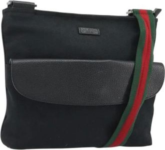 Gucci Pre-owned Borsa a Spalla in Tela GG - - Pre-owned - Donna - Nero - ONE SIZE