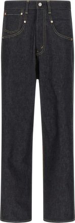 Junya Watanabe x Levis corduroy-insert jeans - Blue