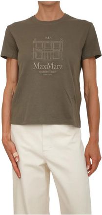 Max Mara Mujer, Camisetas, Verde, Talla: M