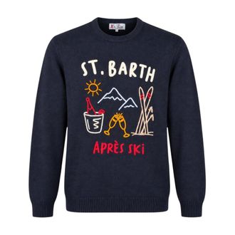 MC2 Saint Barth Heron Sweater - Knitwear - Hombre - Azul - L