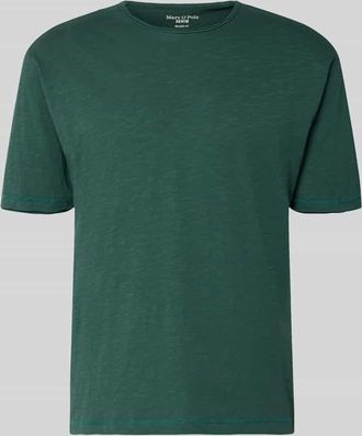 Marc O'Polo Denim Marc OPolo Denim Relaxed Fit T-Shirt aus reiner Baumwolle in Khaki, Gr&ouml;&szlig;e XXL