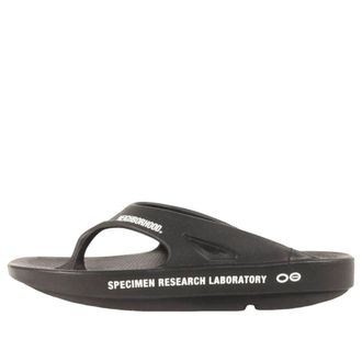 Oofos x Neighborhood SRL. OOriginal Flip Flop Black 22101OON-FW01