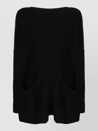 Daniela Gregis knit pullover round neck front pockets