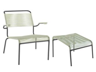 Schubiger M&ouml;bel Lounger + Hocker S&auml;ntis