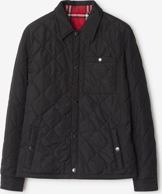 Burberry Reversible Quilted Nylon Overshirt