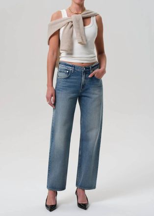 Citizens Of Humanity Lindz Low Rise Easy Straight Jeans In Bijou