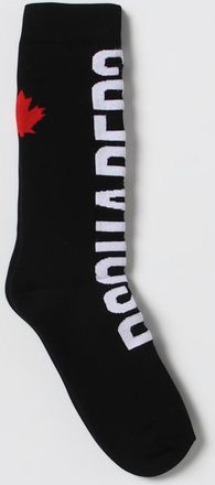 Dsquared2 Calze Junior in cotone stretch con logo jacquard