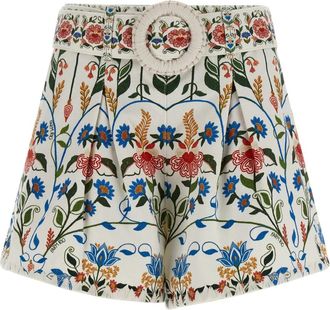 Farm Rio Fraga Shorts - Dames - Bermuda - Veelkleurig - W25 - Katoen - Korte Broeken
