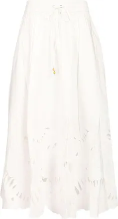 Zimmermann Mahon katoenen midi-rok