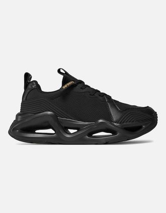 Emporio Armani Mens Infinity Evolution Sneaker - Black - Size: 10