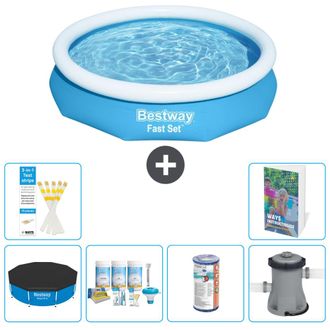 Bestway Piscina Bestway Fast Set Redonda - 305x66 Cm - 7-piezas S34