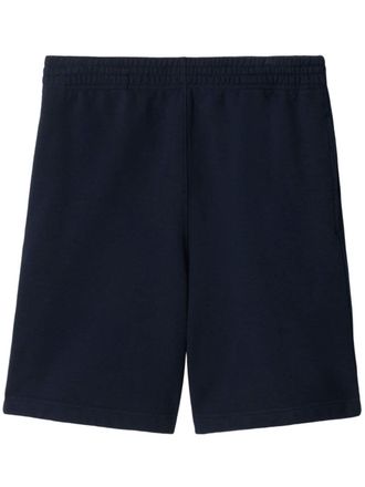 Burberry Shorts con applicazione EKD - Blu