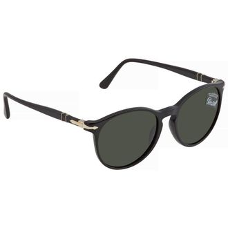 Persol Green Round Unisex Sunglasses PO3228S 95/31 53