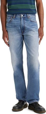 Levi's 555 Relaxed Straight Jeans in Indigo Champion at Nordstrom, Size 31 X 32