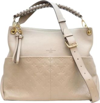 Louis Vuitton Borsa a spalla Pre-owned Monogram Empreinte - - Pre-owned - Donna - Beige - ONE SIZE