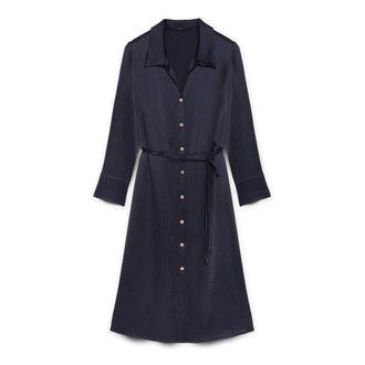 Fiorella Rubino Chemisier Dress - - Dresses - Donna - Blu - 6XL