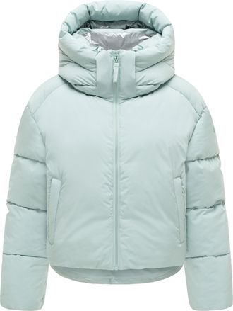 Marikoo Zilvaa dames winterjas - korte pufferjas met afneembare capuchon