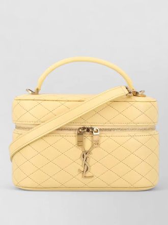 Saint Laurent gaby lambskin vanity crossbody bag