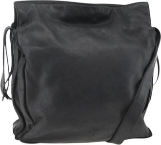 Loewe Pre-owned Bucket Bags, female, Black, Size: ONE SIZE Pre-owned Shoulder Bag