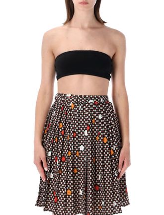 Maison Margiela Black Solid Tube Top