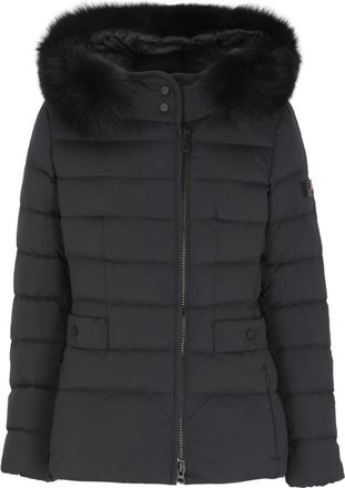 Peuterey Turmalet ML 06 Fur - - Jackets - Donna - Nero - S
