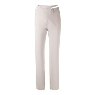 Ottolinger Straight Trousers, female, Gray, Size: M Pebblestone Suit Trousers