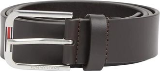 Tommy Hilfiger Austin Belt - Heren - Riemen - Bruin - 100 CM - Leer - Accessoires