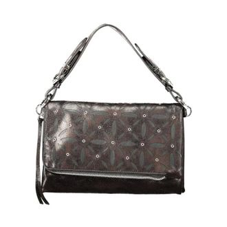Desigual Bolso de Hombro Plegable Adornado - Bags - Mujer - Negro - ONE SIZE
