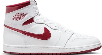 Nike Jordan Retro High Metallic Burgundy Sneakers - Heren - Fitnessschoenen - Wit - 39 EU - Fitness