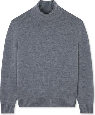 Paul & Shark Soft Cool Touch wool turtleneck, Man, Quiet Shade, Size: XXL