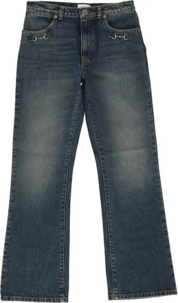 Gucci J Hose Cert Cotton Blue Denim