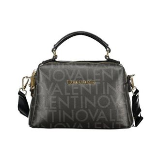 Valentino Handbags, female, Black, Size: ONE SIZE Polyethylene Handbag with Modern Design