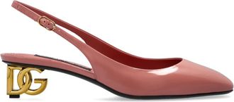 Dolce & Gabbana Schoenen met hakken - Dames - Pumps - Roze - 36 EU - Leer - Schoenen