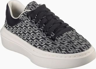 Skechers Womens Womens Classic Low Top Trainers - Black - Size: 5.5