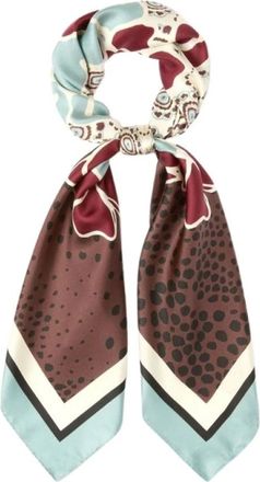 Marella Accessoires > Sjaals > Zijden Sjaals - Dames - Zijden sjaals - Veelkleurig - ONE Size - Accessoires