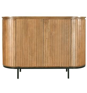 Moloo Aparador de madera maciza de 115 cm