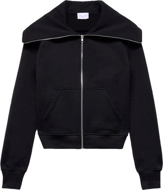 7 For All Mankind High Neck Zip Hoodie 7nhh0h87