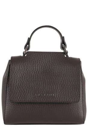 Orciani Hammered Leather Sveva Soft Mini Handbag