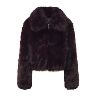 Frankie Shop Giacca Hope Plush - - Jackets - Donna - Viola - M