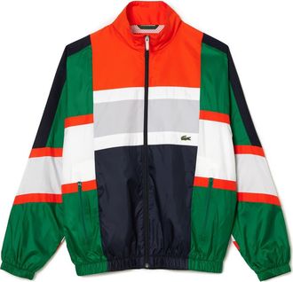 Lacoste Colorblock Windbreaker in Qiu Roquette/Multico at Nordstrom, Size 4