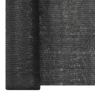 Berkfield Home Privacy Net Black 3.6x50 m HDPE 150 g/m &sup2;