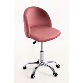Regalos Miguel Regalos Miguel - Sillas De Escritorio - Silla Vint Terciopelo Office - Rosa