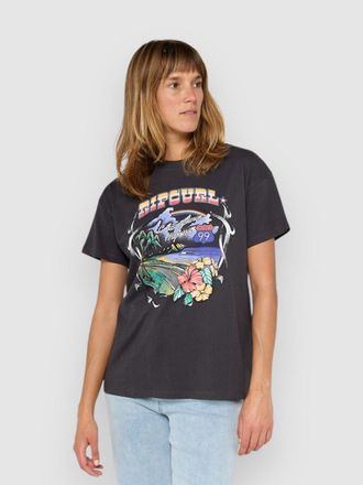 Rip Curl Pacific Rider Relaxed Camiseta negro
